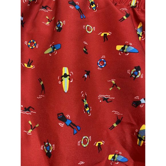 CLUB ROOM Swimwear Surfing Swim Trunks Short - Picture 4 of 8